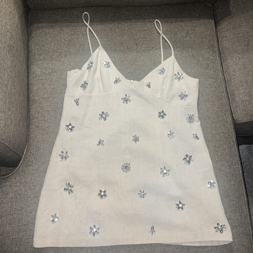 Zara jewel trim mini dress - Picture 7 of 11